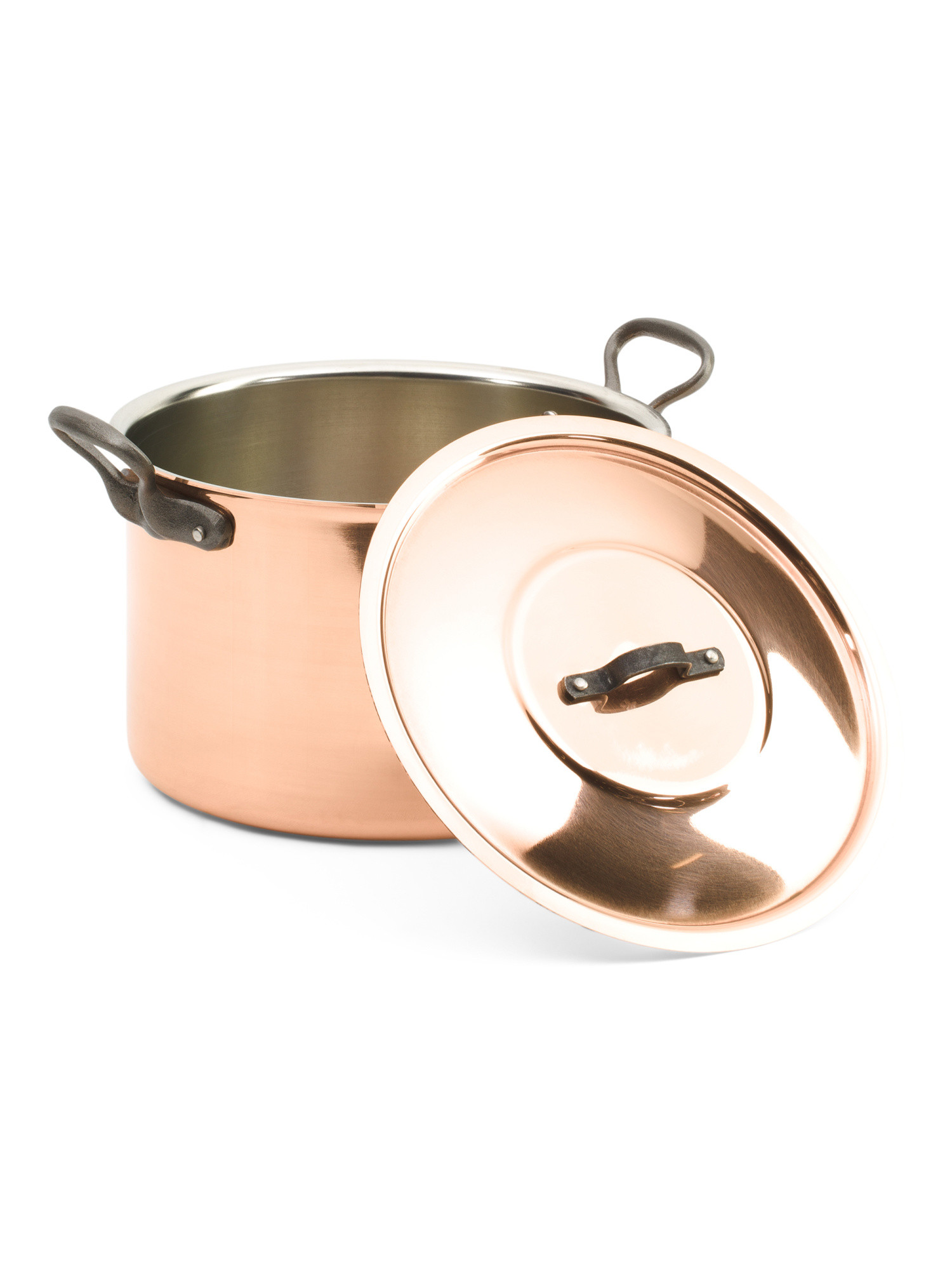 Made In France 4qt Copper High Stockpot | Global Home | Marshalls | Marshalls