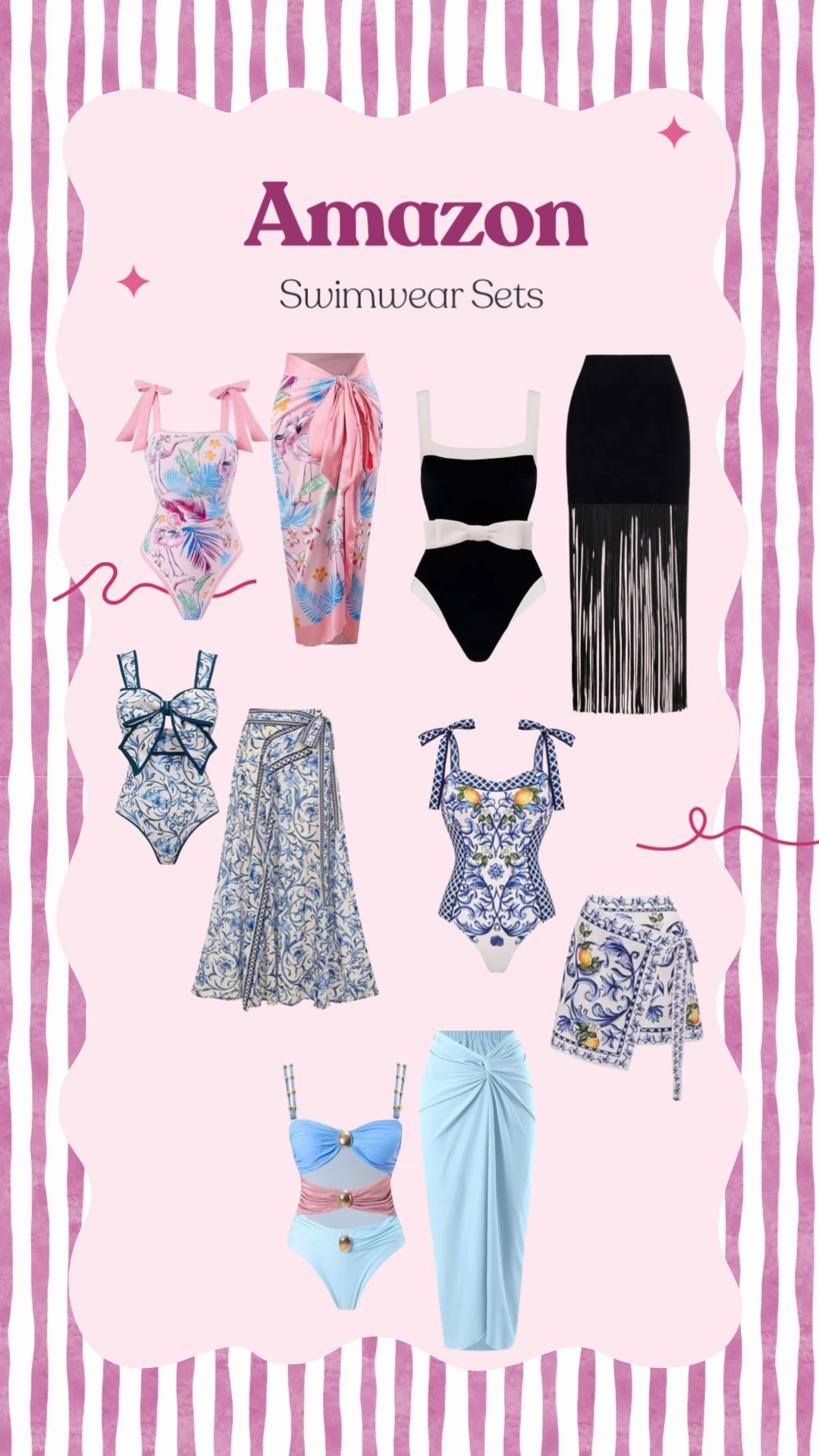 AMAZON SWIMWEAR SETS 👙💦

#LTKTravel #LTKSwim #LTKootd