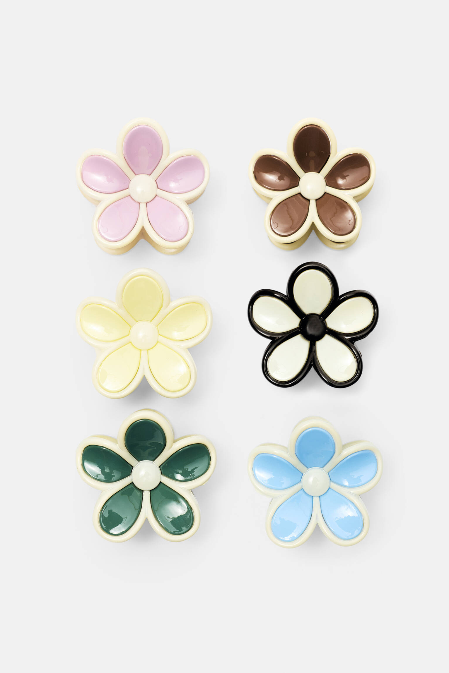 Lot 6 pinces fleur - Pull&Bear France | PULL and BEAR FR