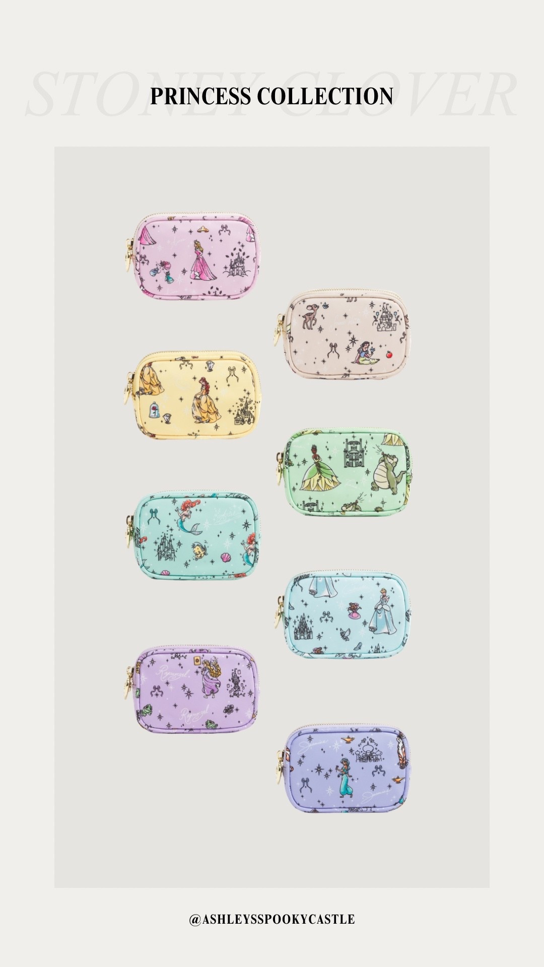 New Disney Stoney clover princess micro pouch 

#LTKdayinmylife #LTKootd #LTKgrwm