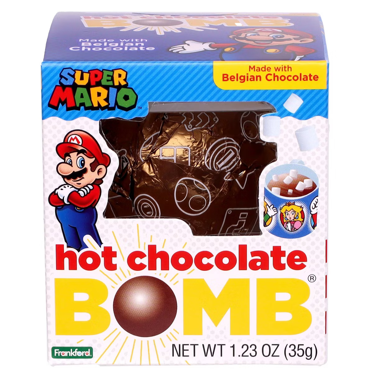 Super Mario Hot Christmas Chocolate Bomb - 1.23oz | Target