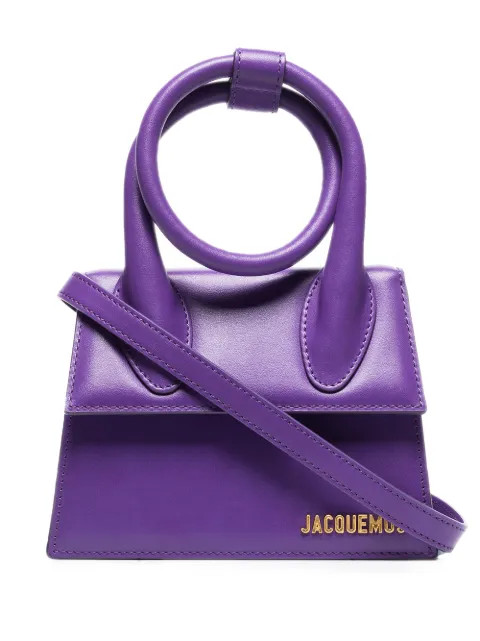 Le Chiquito Noeud leather mini bag | Farfetch (CA)