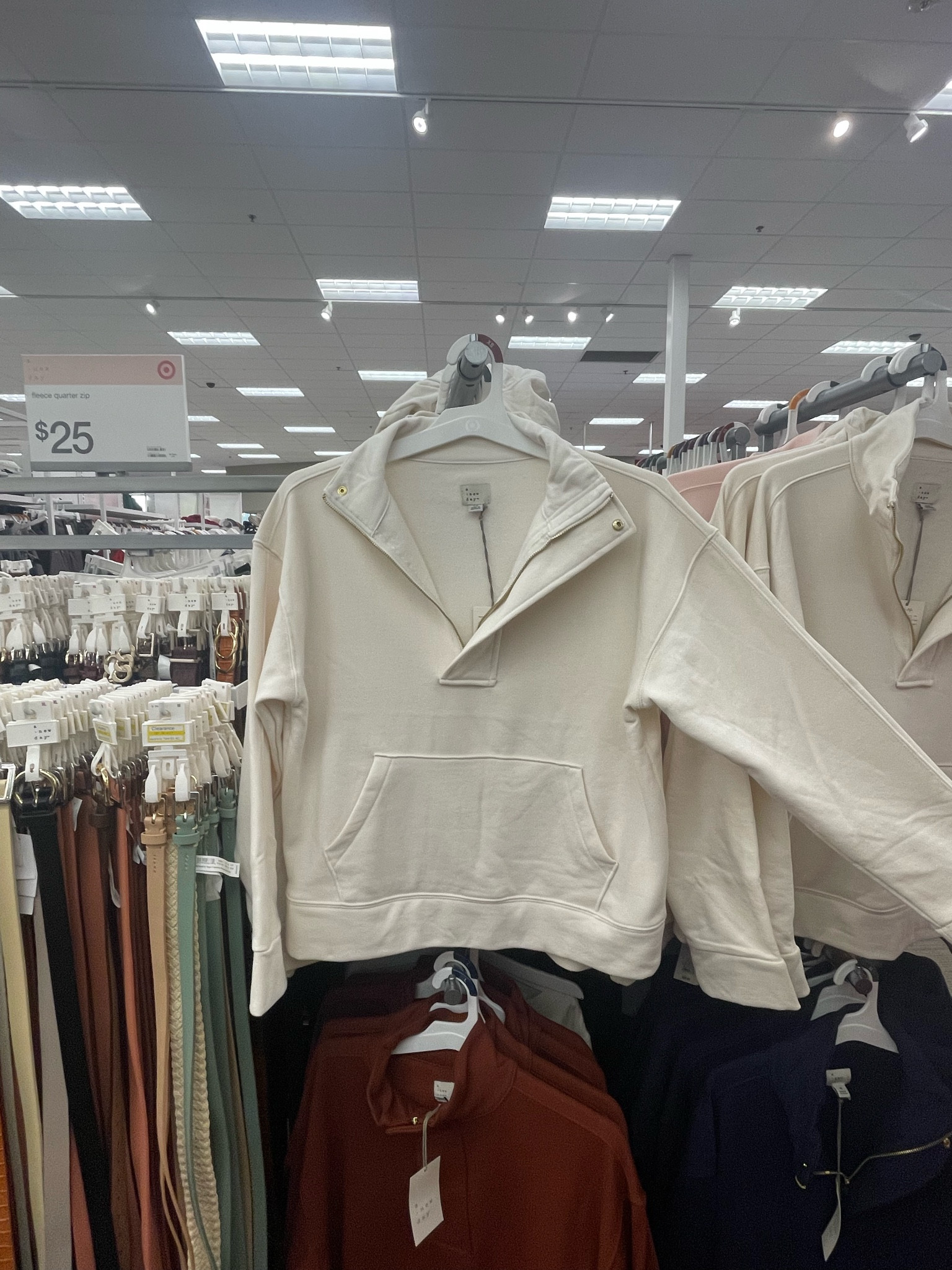 Cozy fleece quarter zip in all the cutest fall colors for only $25 @ Target!! 

#LTKSeasonal #LTKstyletip #LTKunder50