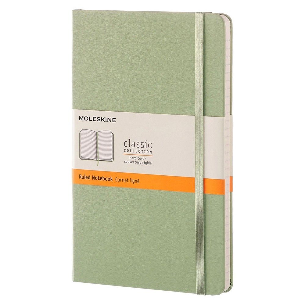 Moleskine Composition Notebook, Hard Cover, College Ruled, 240 sheets, 5"" x 8"" - Green | Target