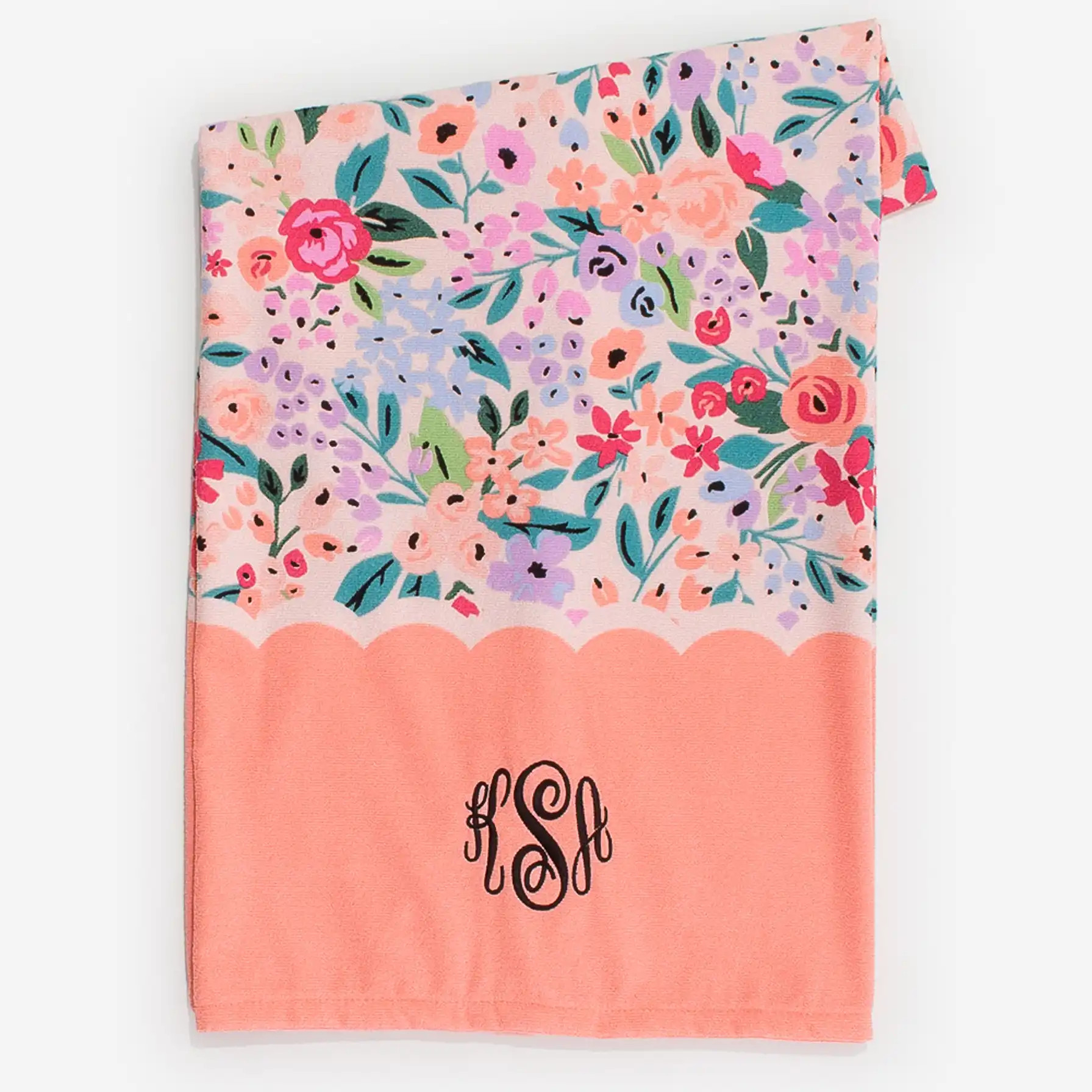Monogrammed Beach Towel | Marleylilly
