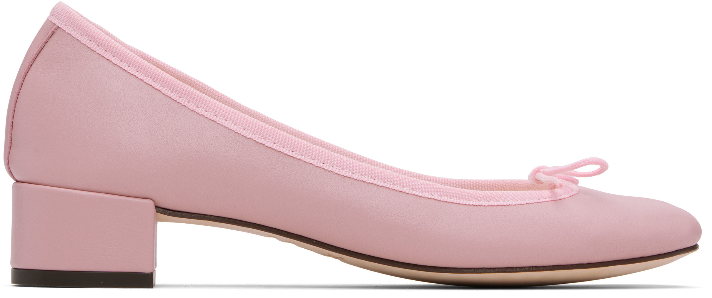 Repetto SSENSE Exclusive Pink Camille Heels | SSENSE