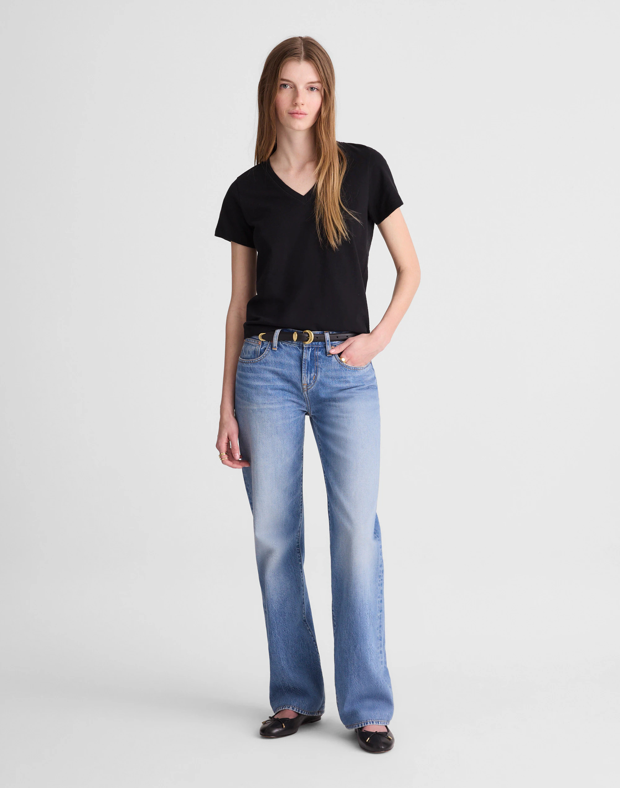 The Low-Rise Loose Jean in Midvale Wash | Madewell