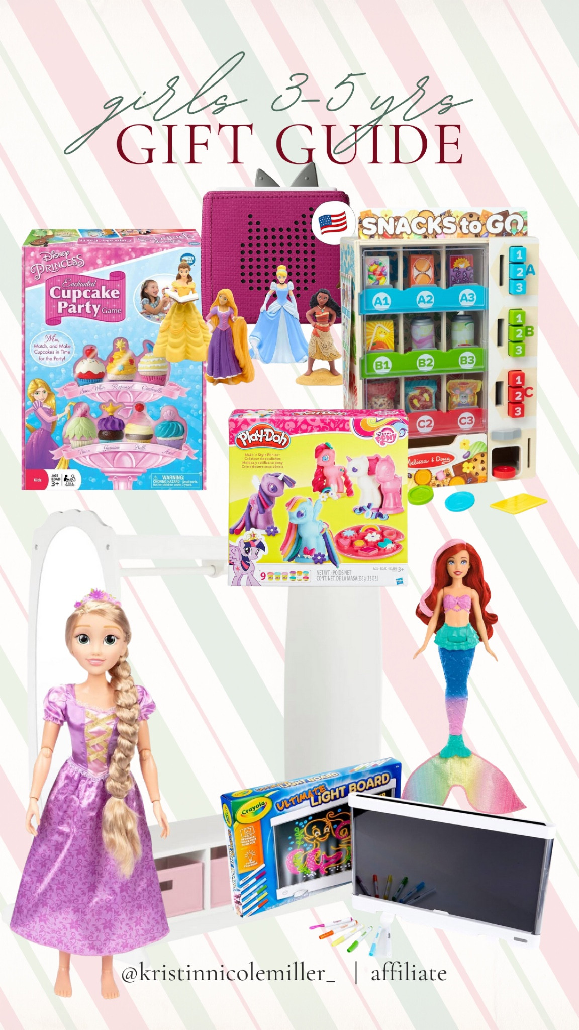 Holiday gift guides are here!! Toddler girls 3-5 years old // my picks! Find these all on Amazon for the loved ones in your life. 

Seasonal, holidays, gift guide, kids, family, babies, toys, Amazon prime, unique, affordable 

#LTKSeasonal #LTKHoliday #LTKGiftGuide