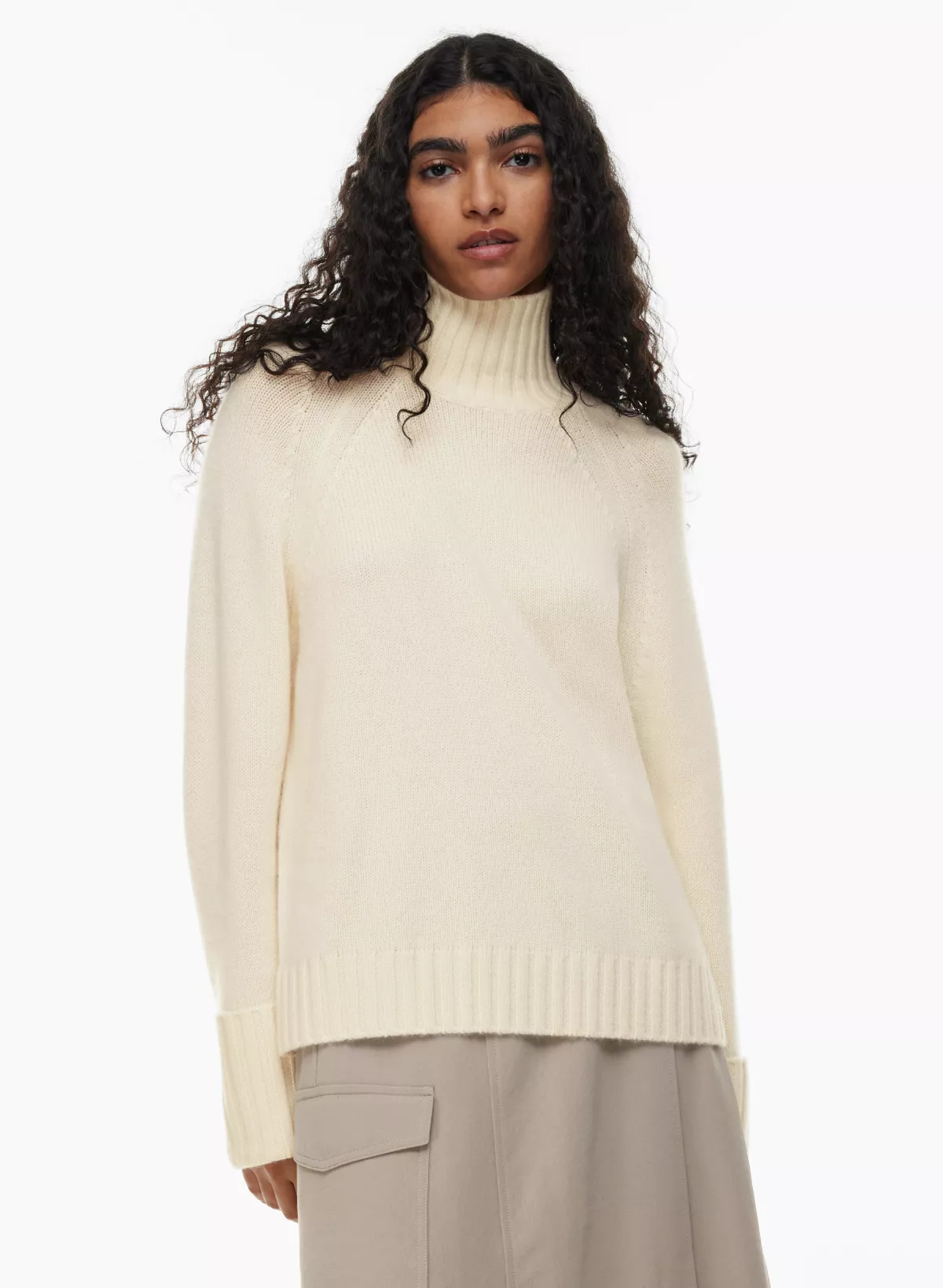 LUXE CASHMERE JAN SWEATER | Aritzia