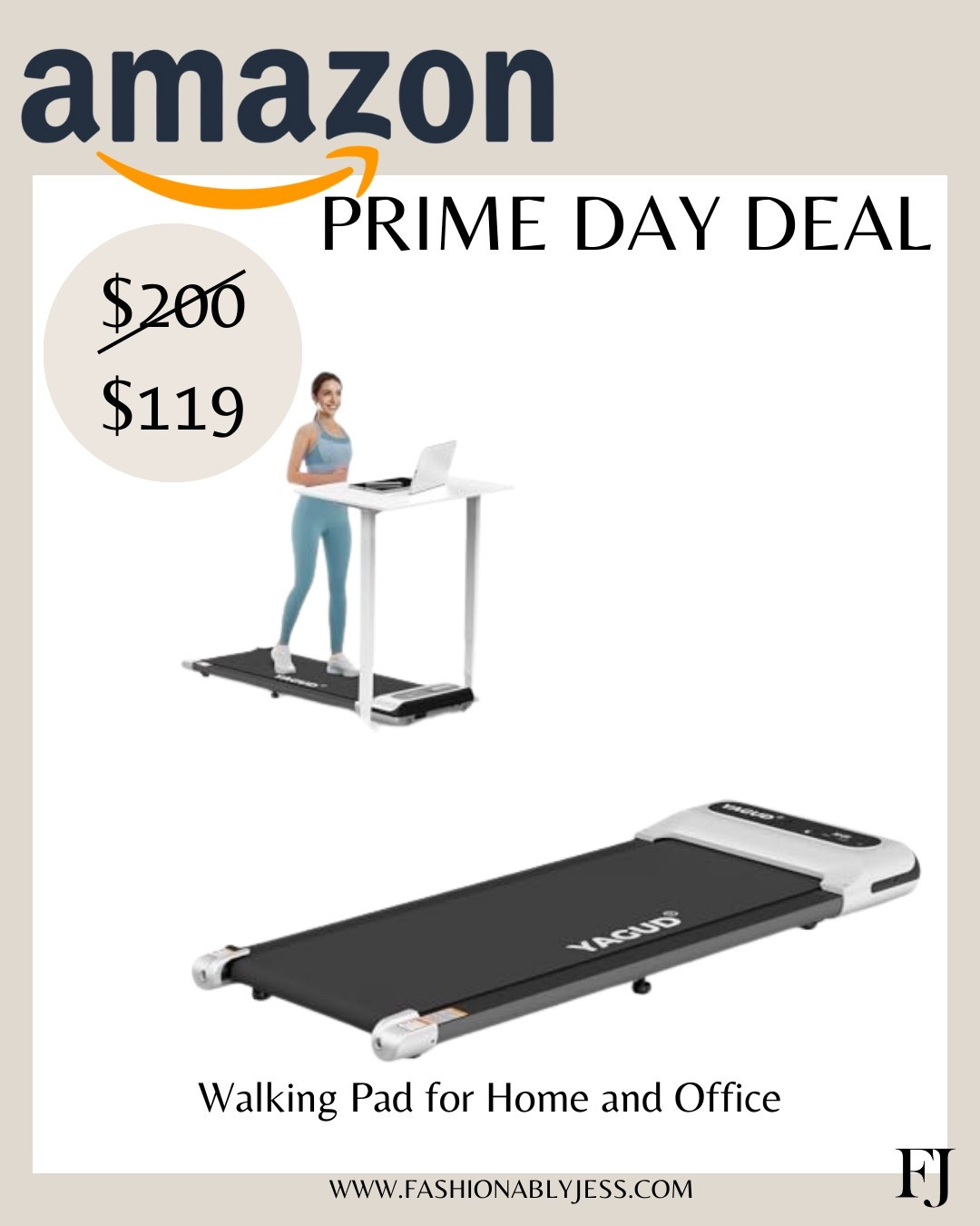 Huge sale on this walking pad for prime day! 

#LTKFitness #LTKxPrimeDay #LTKSaleAlert