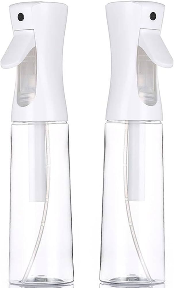 Continuous Spray Bottle for Hair - 2Pack(6.8oz/200ml) Mist Empty Ultra Fine Plastic Water Sprayer... | Amazon (US)