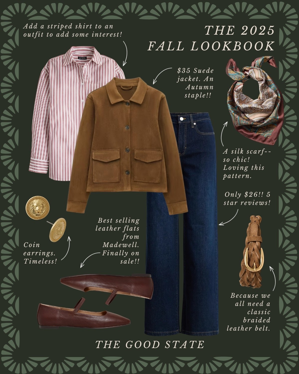 An Equestrian Autumn🍂 🐎 
This collection is for all the Ivy League girlies living their best life as the weather begins to cool down and the leaves begin to change. For the ladies whose wardrobes consist of traditional staples like a crisp white button up and a timeless blazer. This is for the Ralph Lauren lovers who appreciate a blend of casual and refined pieces. A blend of English Equestrian and Americana…with a touch of Gilmore Girls💁🏼‍♀️ The ones who love all things suede, plaid and of course good denim moment and a pair of riding boots. This is for the girlies who thrive when layering clothes and who accessorize with a silk scarf, wrist watch and leather bag. This collection is for the ladies who love quality pieces that are classic, preppy, polished and will stand the test of time and outlive the ever changing trends. This is for you, my fellow Fall girlies🍂

#ltkstyletip #ltkunder50 #amazonfashion #founditonamazon #ltksalealert #slowliving #romantizeyourlife #fall #fallstyle #fallseason #autumn #90sera #90style #90saesthetic #ralphlauren #equestrian #horserider #americana #fallfashion #falloutfit #preppyfashion #ivyleague
Wedding guest, jeans, back to school, college outfit ideas, riding boots, wedding guest dress, western style, JCrew, JCrew factory, Anthropologie, Anthro, quince, nordstrom, tuckernuck, Walmart fashion, H&M, mini dress, fall photoshoot, designer look for less, saddle bag, boots, jacket, coat, family photos outfits, madewell, Toups and co, clean beauty, Kate spade, Amazon fashion, loafers, Breda, Susan Shaw, loeffler Randall, the good state, Lauren England, Martha Stewart, 90s 

#LTKStyleTip #LTKFindsUnder50 #LTKSaleAlert
