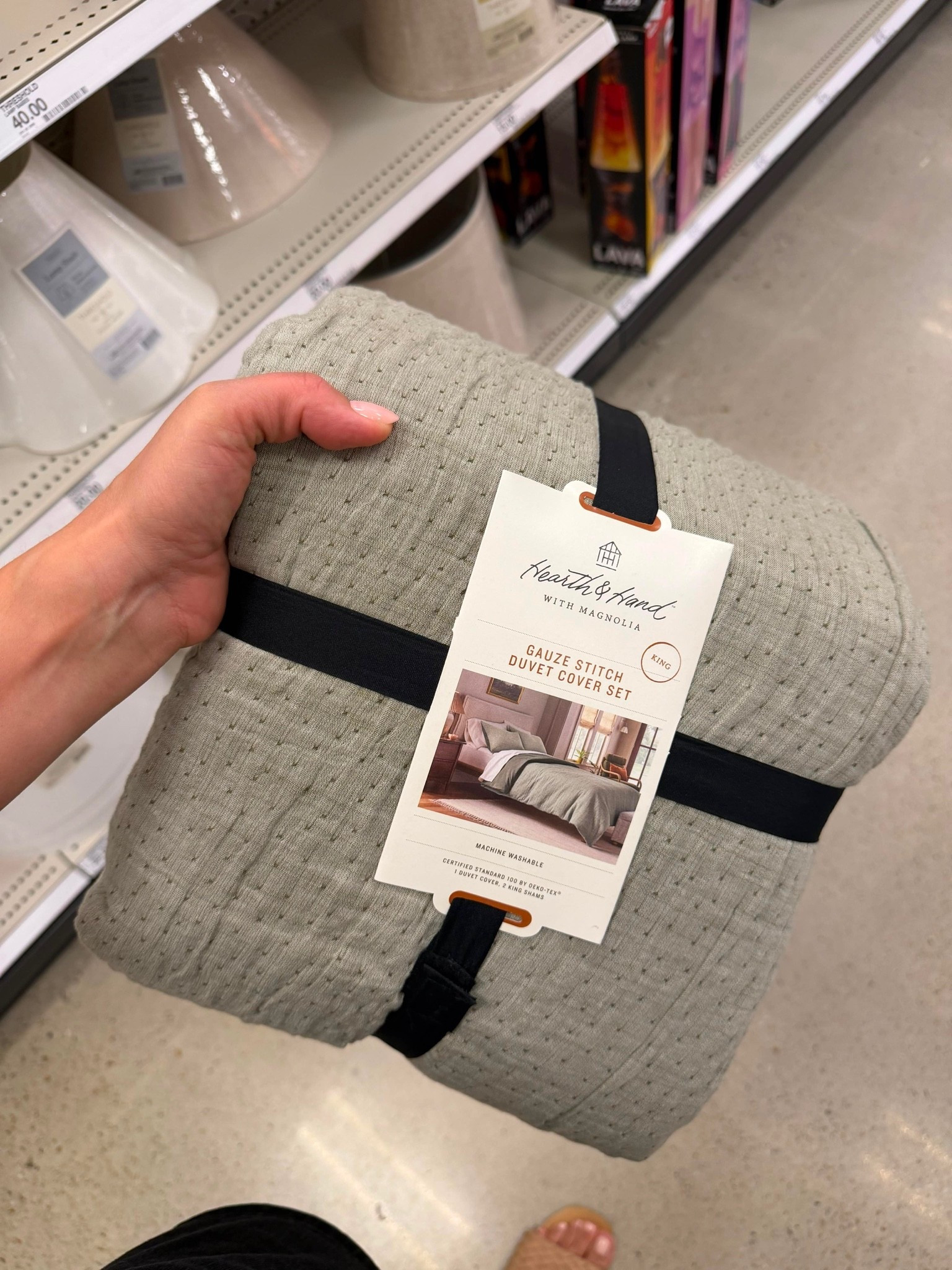 I’m linking this Hearth & Hand gauze stitch duvet cover because it brings so much texture and softness to a bedroom.

The relaxed look, subtle stitching, and muted neutral color make it easy to layer with almost any bedding style.

A simple update that helps create a calm, cozy, designer-inspired bedroom.
@Target

#LTKU #LTKHome #LTKSaleAlert