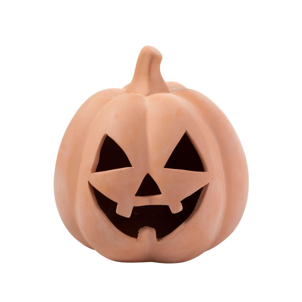 DIY Terra Cotta Jack-O’-Lantern 6"" x 7 | Oriental Trading Company
