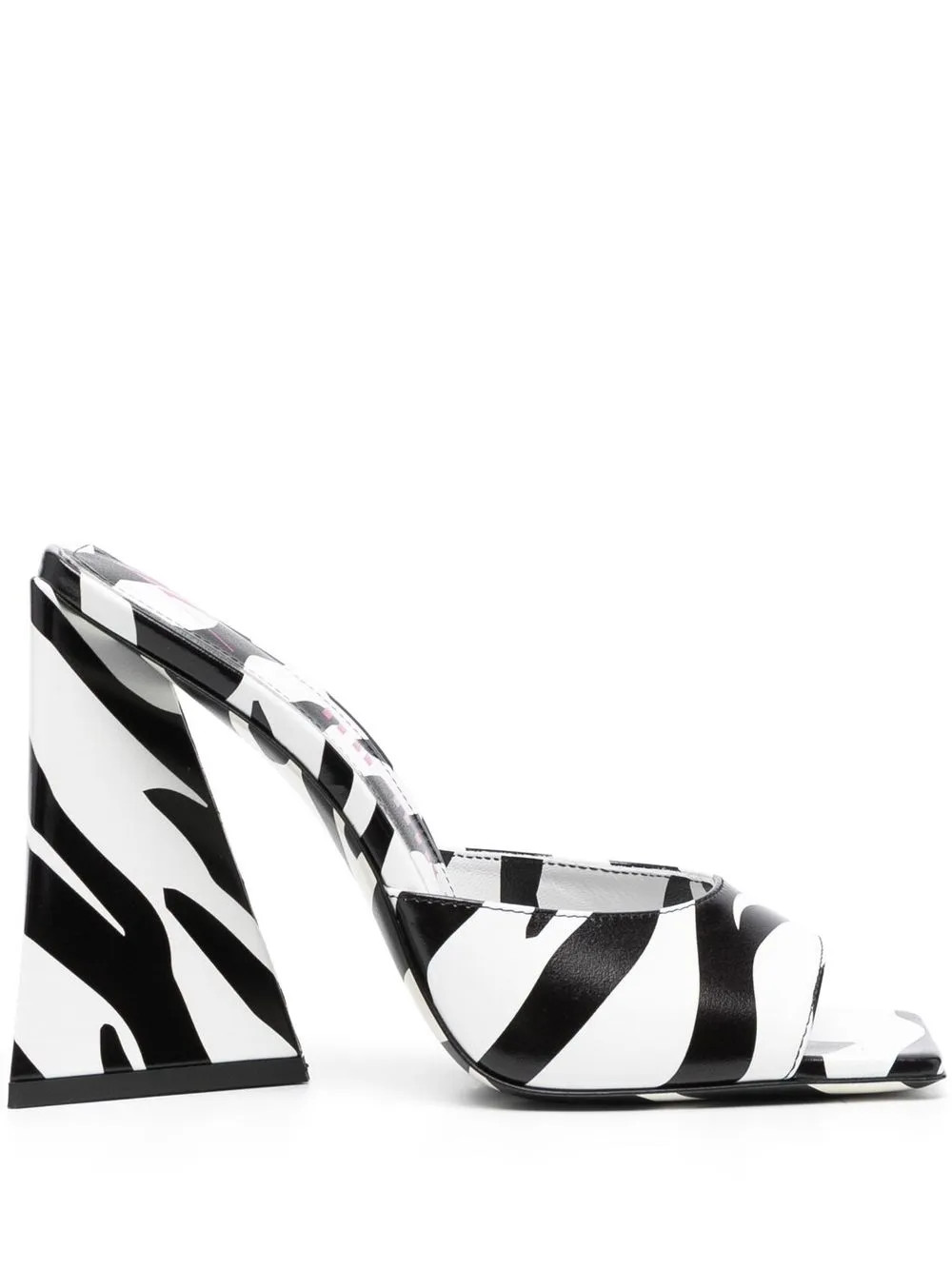 115 mm Devon sandalen met zebraprint | Farfetch Global
