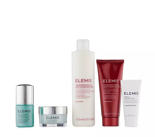 Elemis Pro-Collagen Skincare & Body 5 Piece Collection - QVC UK | QVC UK