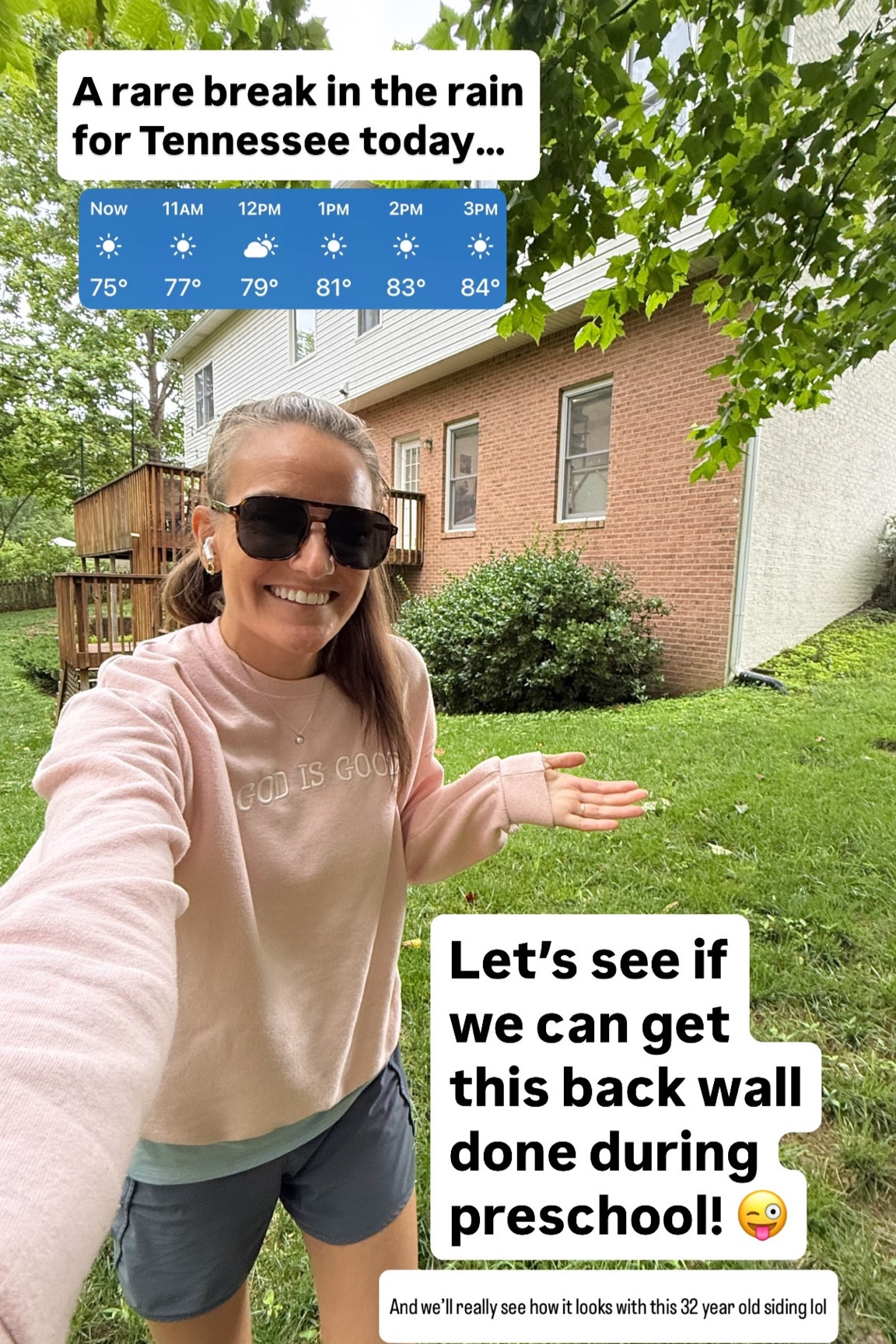 Sweatshirt linked 😊

#LTKSummerEdit