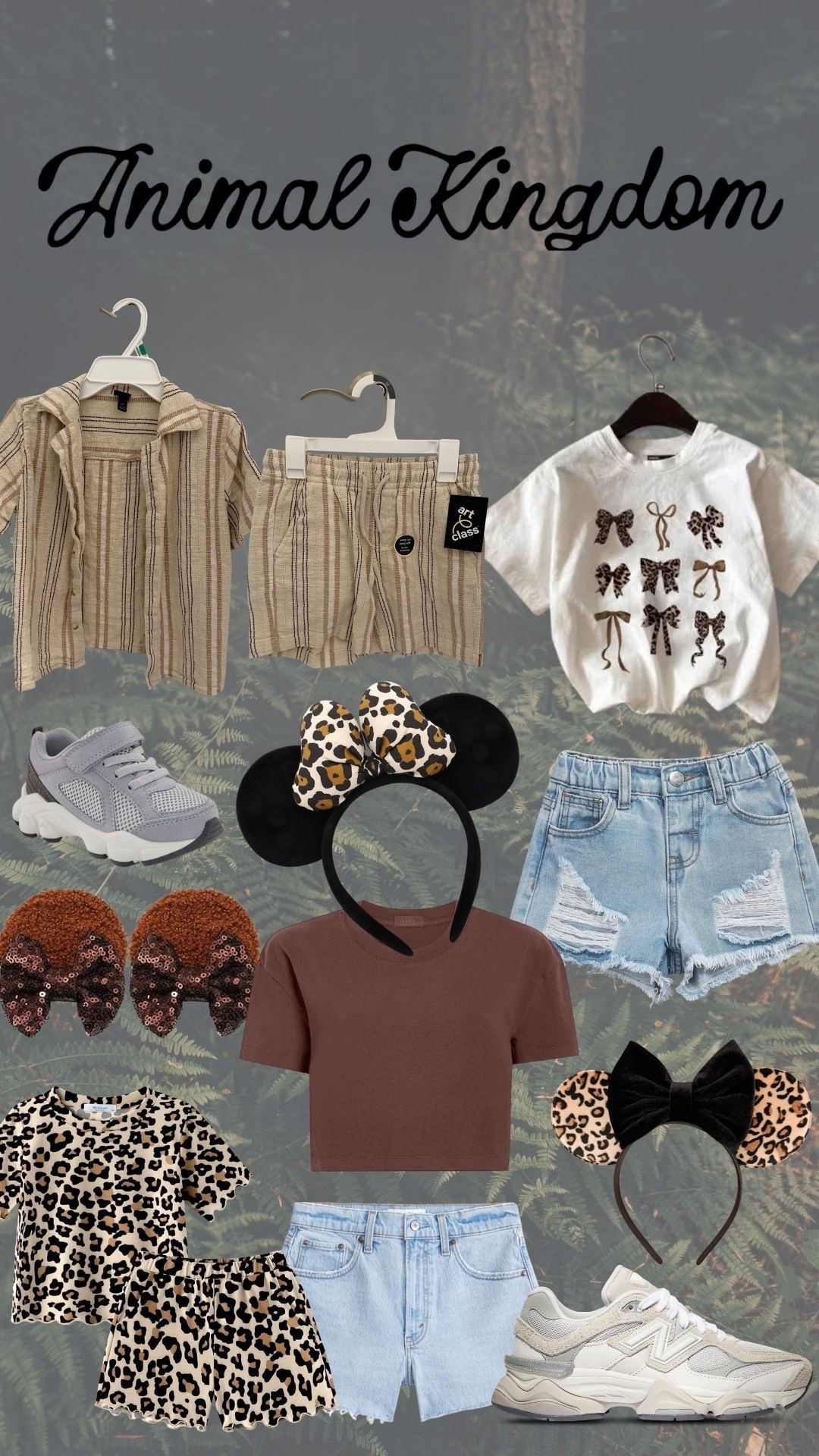 Animal kingdom day outfits! 