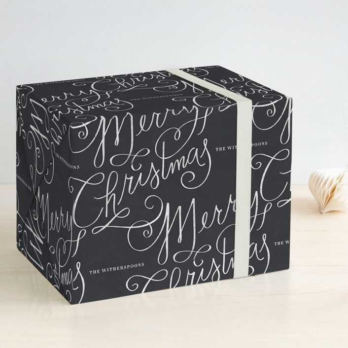 Merry Calligraphy | Minted