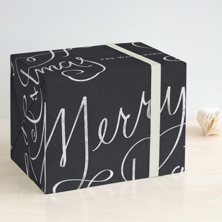 Merry Calligraphy | Minted