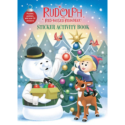 Rudolph the Red-Nosed Reindeer Sticker Activity Book - by  Golden Books (Paperback) | Target