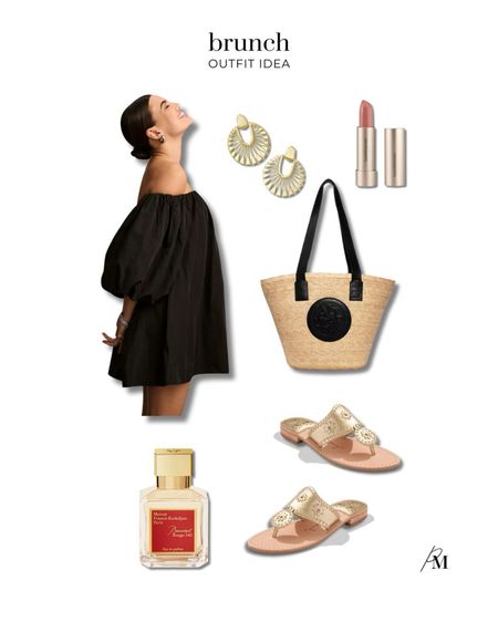 Brunch outfit idea. I love this Anthropologie dress runs tts (I wear and xs). Pair it with a neutral sandal and raffia tote for a summer brunch look. 

#LTKSeasonal #LTKStyleTip #LTKBeauty
