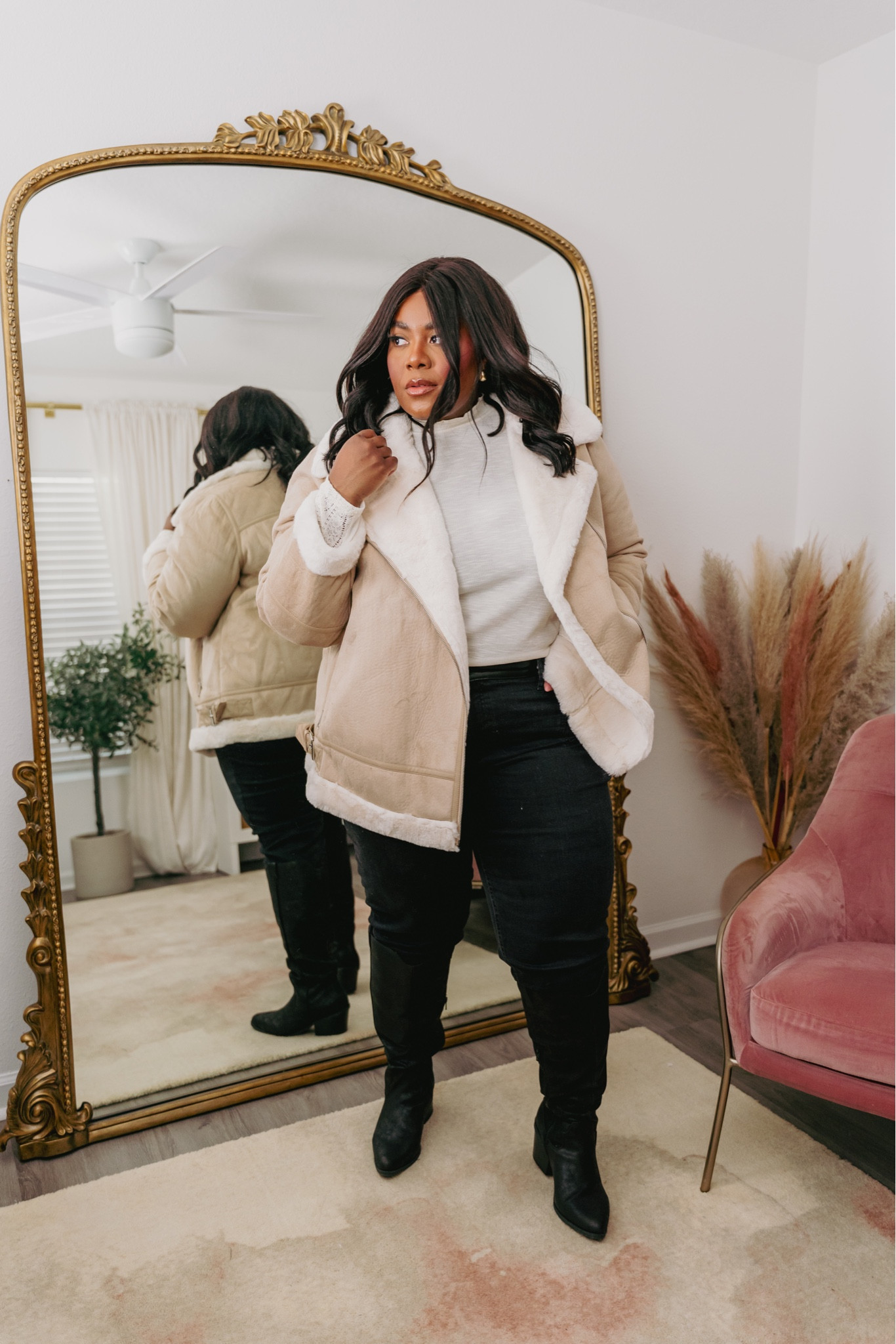 Plus Size Fall Outfit from maurice’s 

Jacket 3X
Top 2X
Jeans 22

Wide Calf Western Boots | Plus Size Fashion | Plus Size Outfit 

#LTKfindsunder50 #LTKsalealert #LTKplussize