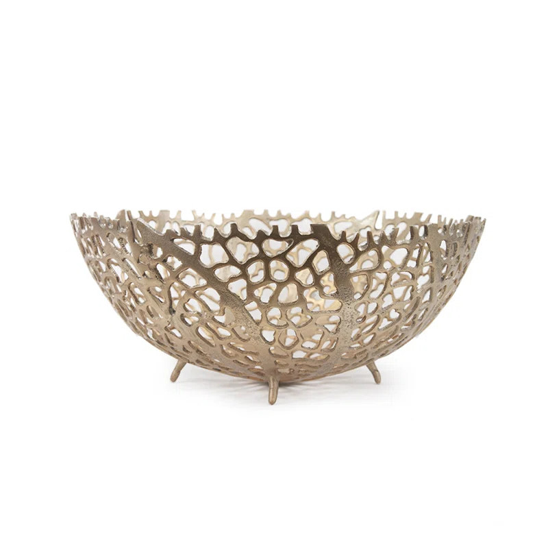 Meigo Aluminum Decorative Bowl 1 | Wayfair North America