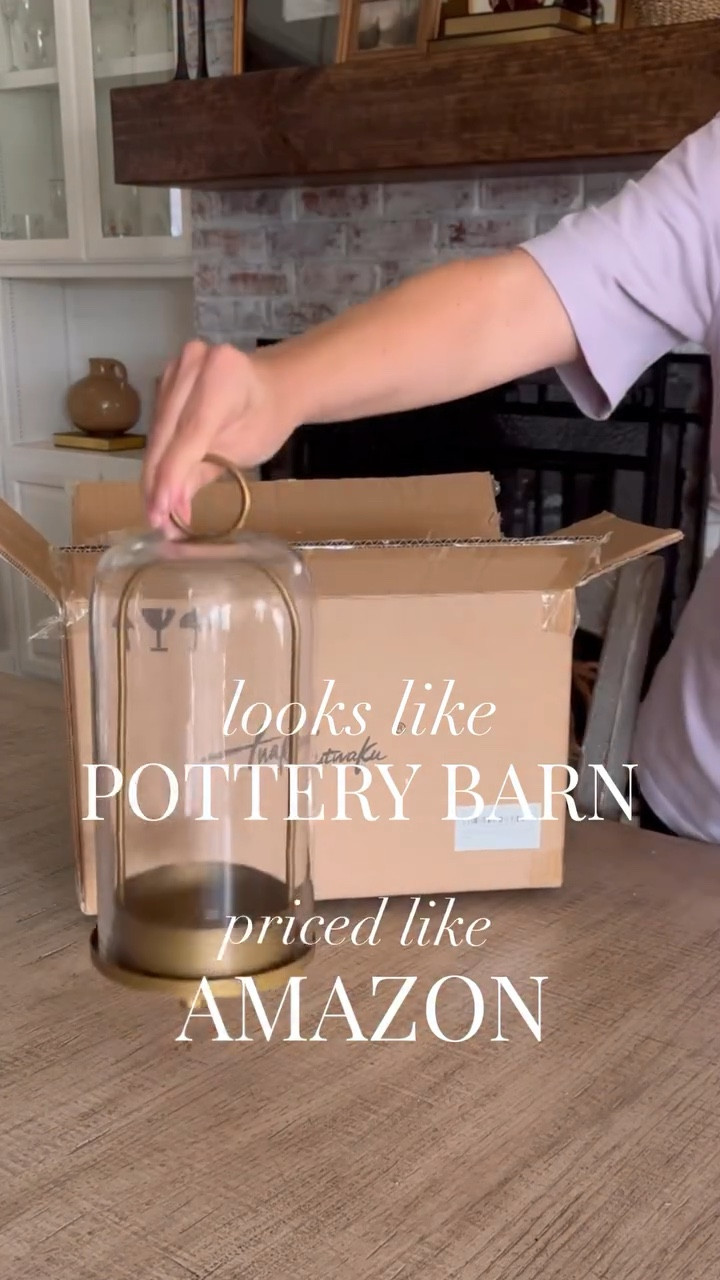 These Amazon brass candle holders are one of my favorite Amazon finds!  They are much more affordable compared to the designer version and I love the beautiful brass tone and the cozy glow of the flameless candles! 

#LTKHome