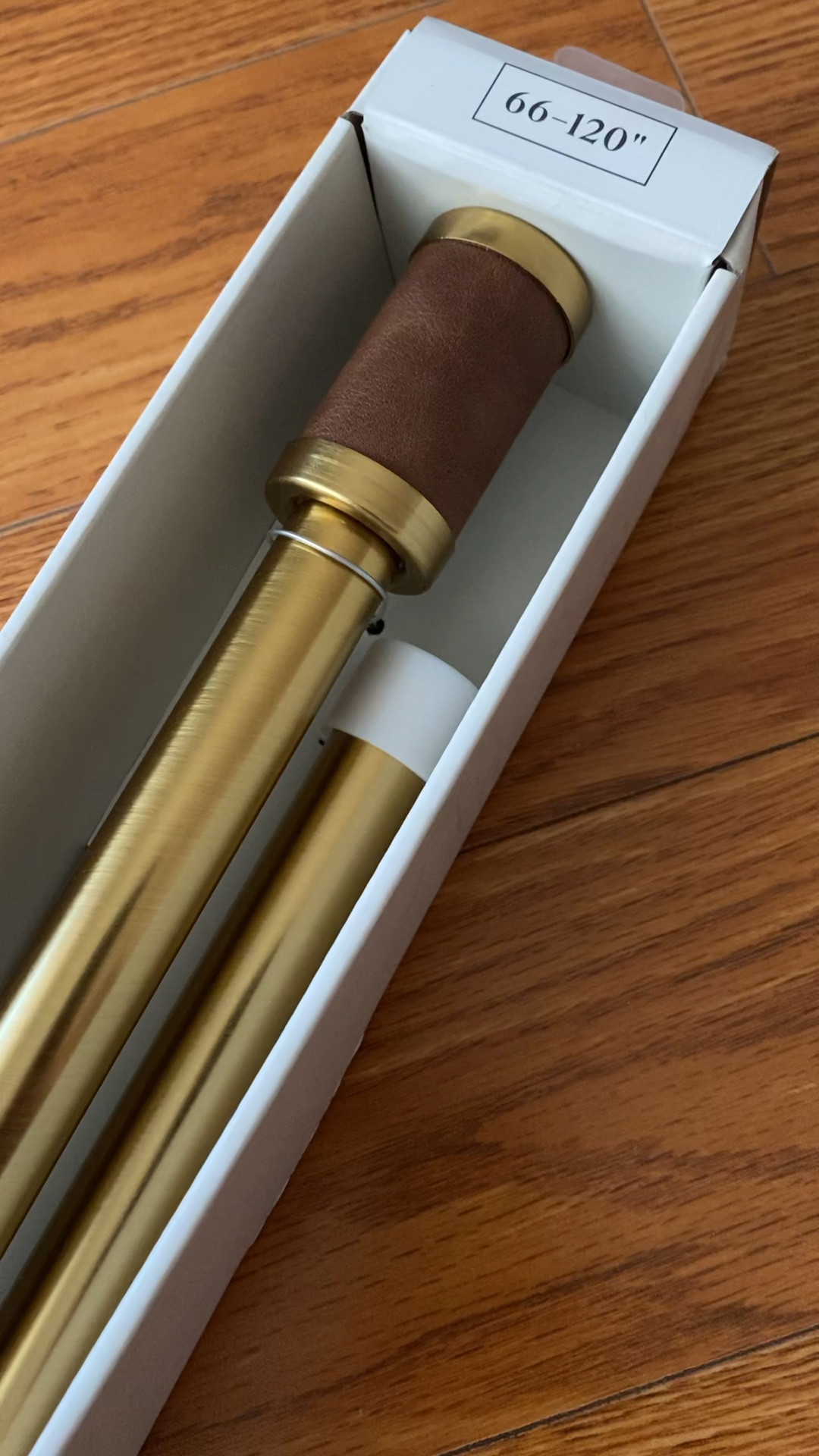 Faux leather / Gold curtain Rod

#LTKhome