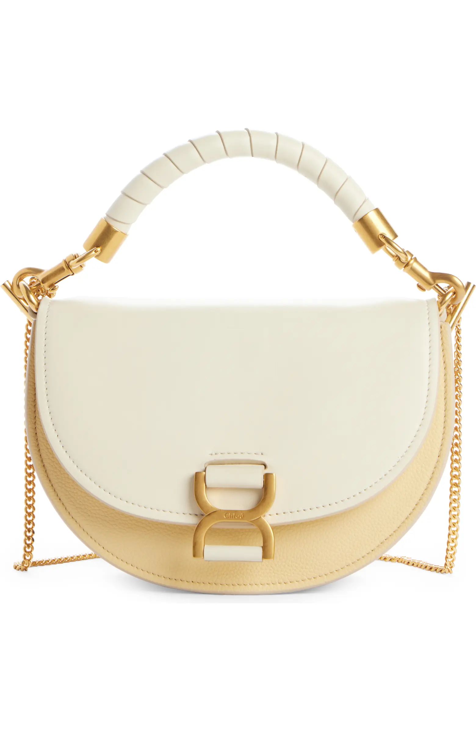Chloé Small Marcie Colorblock Leather Top Handle Bag | Nordstrom | Nordstrom