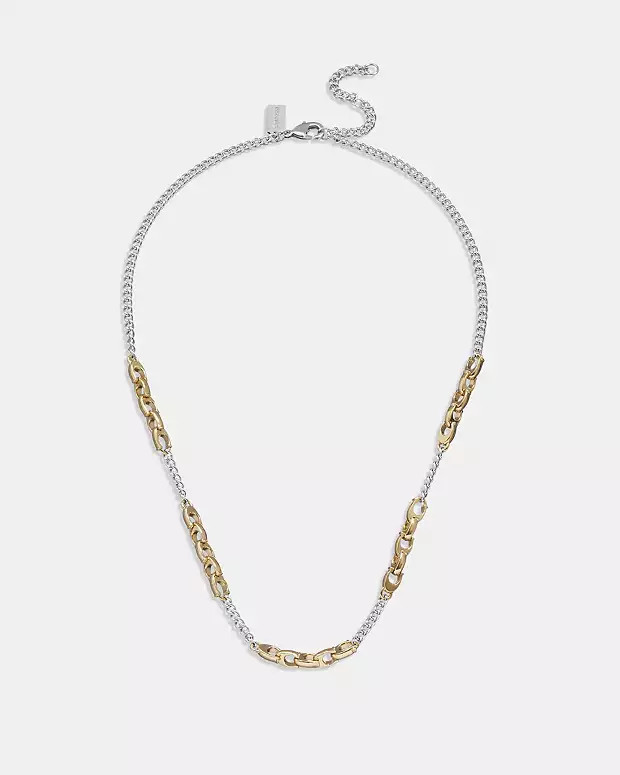 Signature Mixed Chain Necklace | Coach (US)