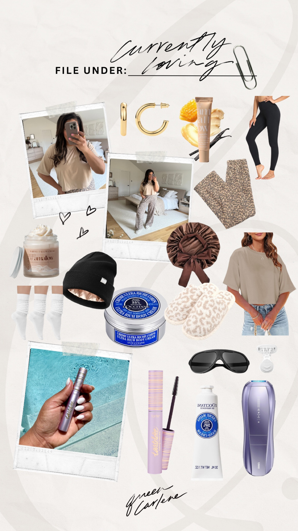 currently loving: some of my favorites this week that I am loving in my currently carlene newsletter! ♡

#LTKBeauty #LTKMidsize #LTKFindsUnder50