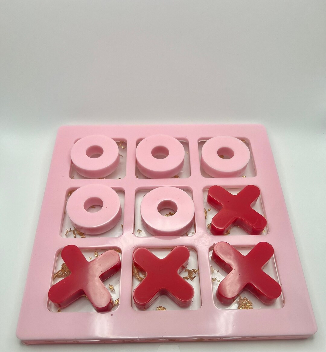 Custom Large Resin Tic-tac-toe Board pink, Gold, and Red - Etsy | Etsy (US)