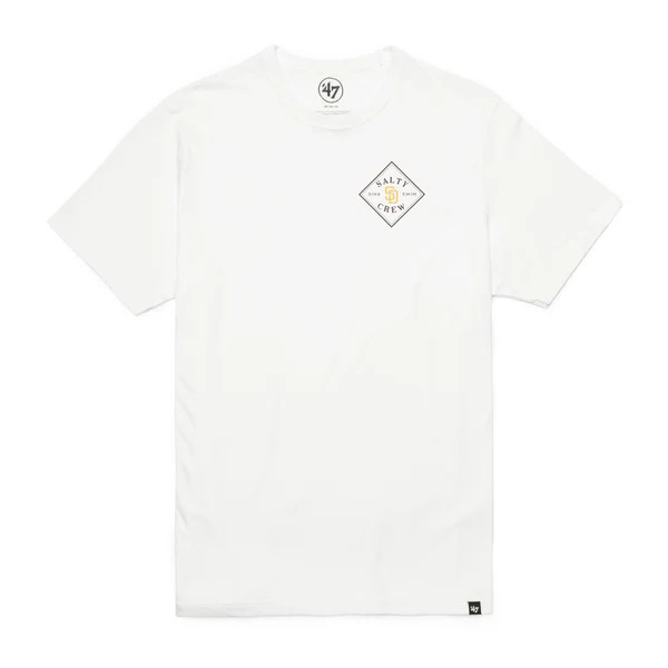 SAN DIEGO PADRES SALTY CREW BACKER '47 FRANKLIN TEE | '47Brand