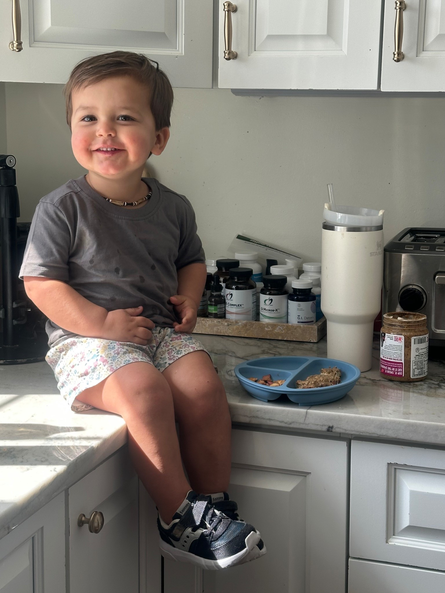 The best neutral t-shirts for boy toddlers, especially if you go through them quickly because of stair!  Ive purchase 5-6 pairs of these sneakers as my kids feet grow or for the new school year. 

#LTKFindsUnder50 #LTKKids