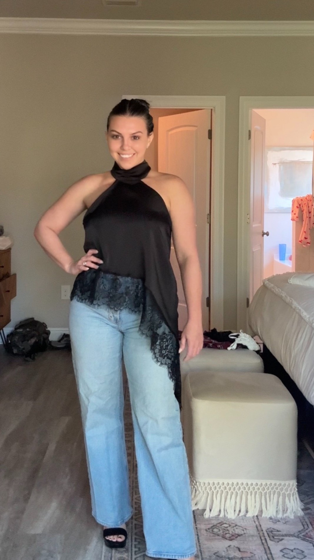 Got a new date night top 🖤