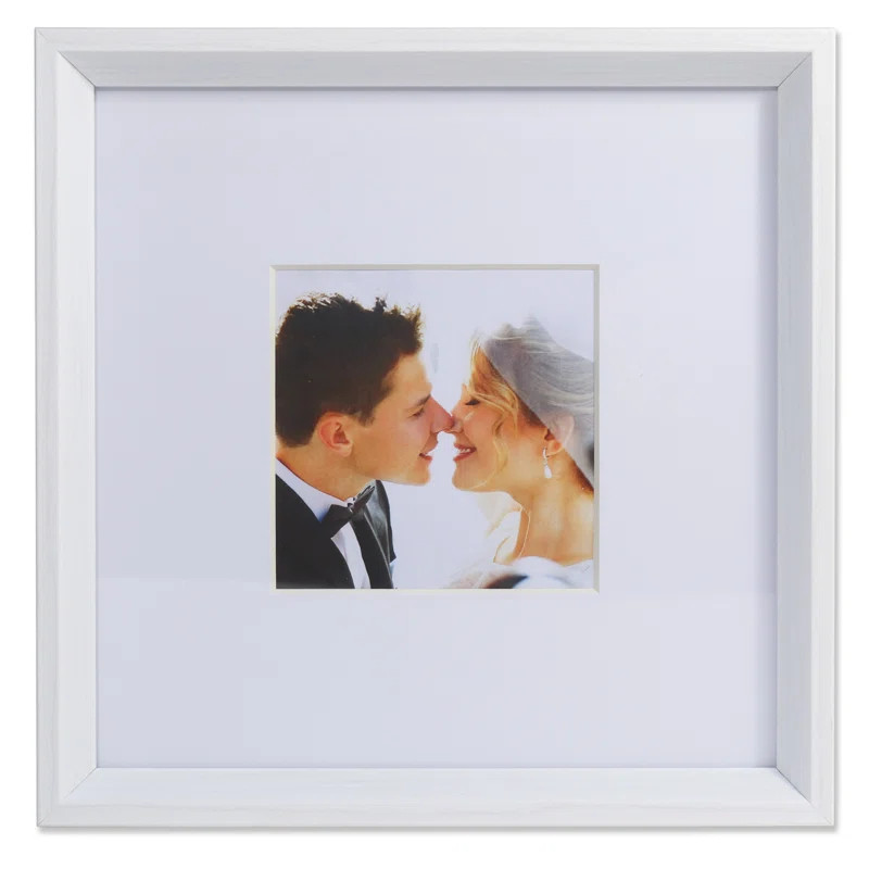 Arsav Wide Border Matted Gallery Picture Frame | Wayfair North America