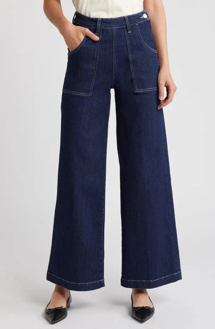 FRAME Francoise Wide Leg Jeans | Nordstrom | Nordstrom