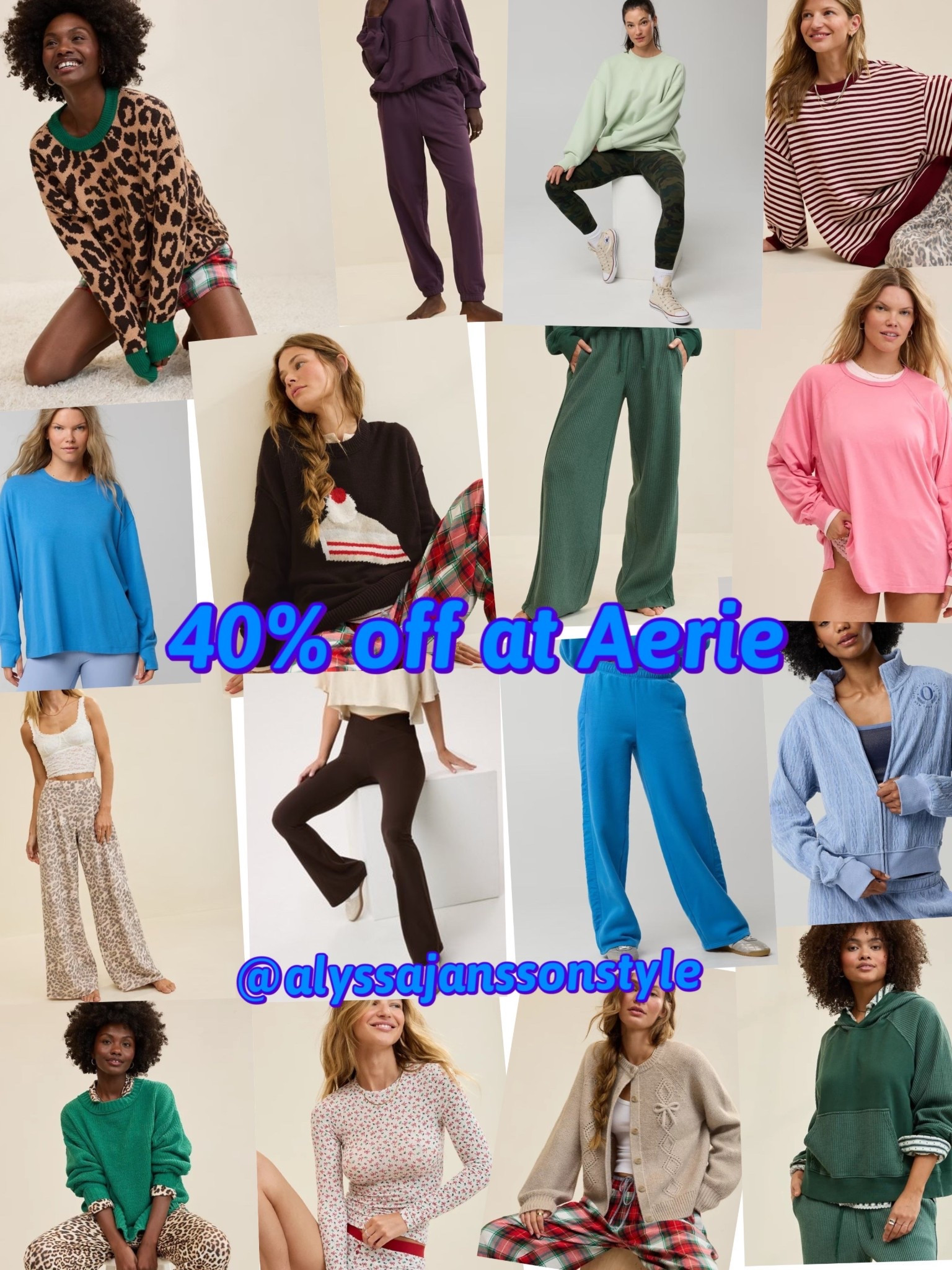40% off at aerie! 

#LTKCyberWeek #LTKFindsUnder100 #LTKHoliday