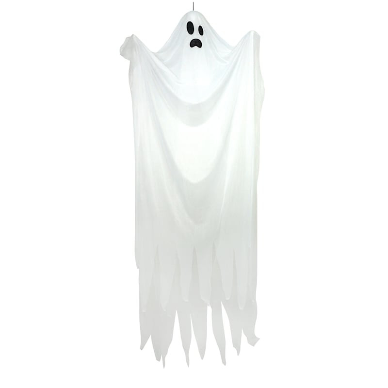 White Hanging Halloween Ghost, 7' | At Home