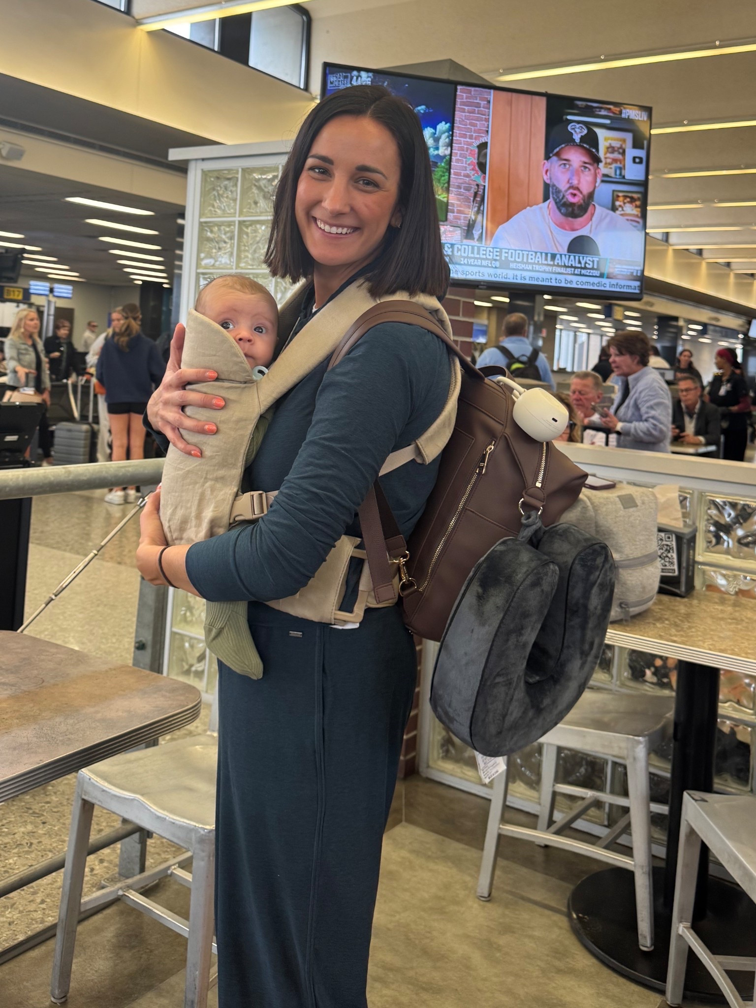 Carder’s first flight ✈️ Spend a travel day with my 11 week old! 🥰

#LTKmomlife #LTKdayinmylife #LTKTravel