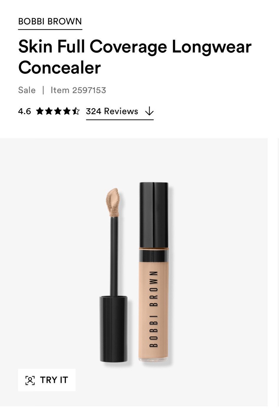 🚨Bobbi Brown Ulta concealer. All colors linked below. 