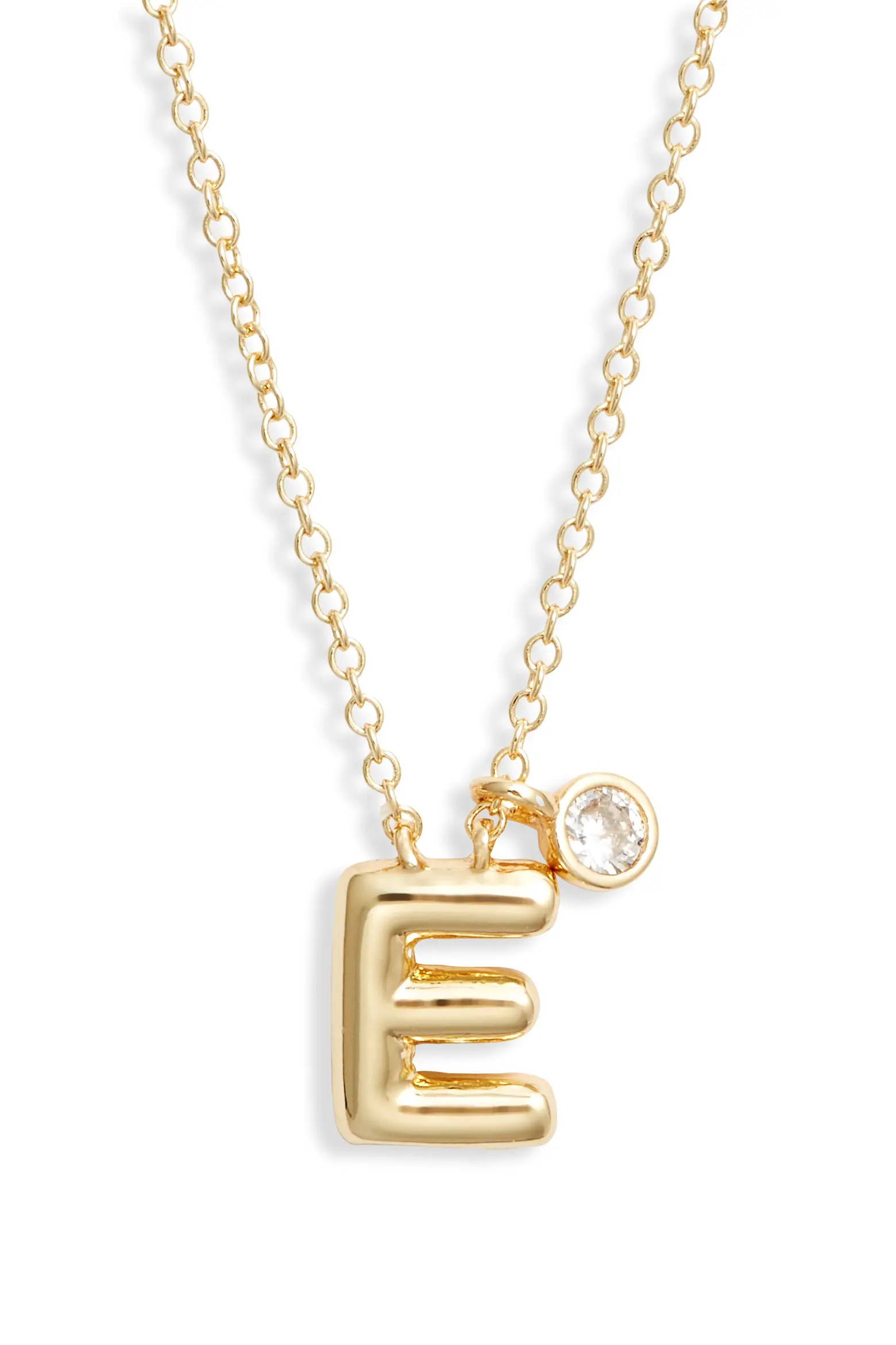 Goldtone Initial Pendant Necklace (Women) | Nordstrom | Nordstrom