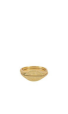 Wanderlust + Co Sun & Moon Ring Set in Gold from Revolve.com | Revolve Clothing (Global)