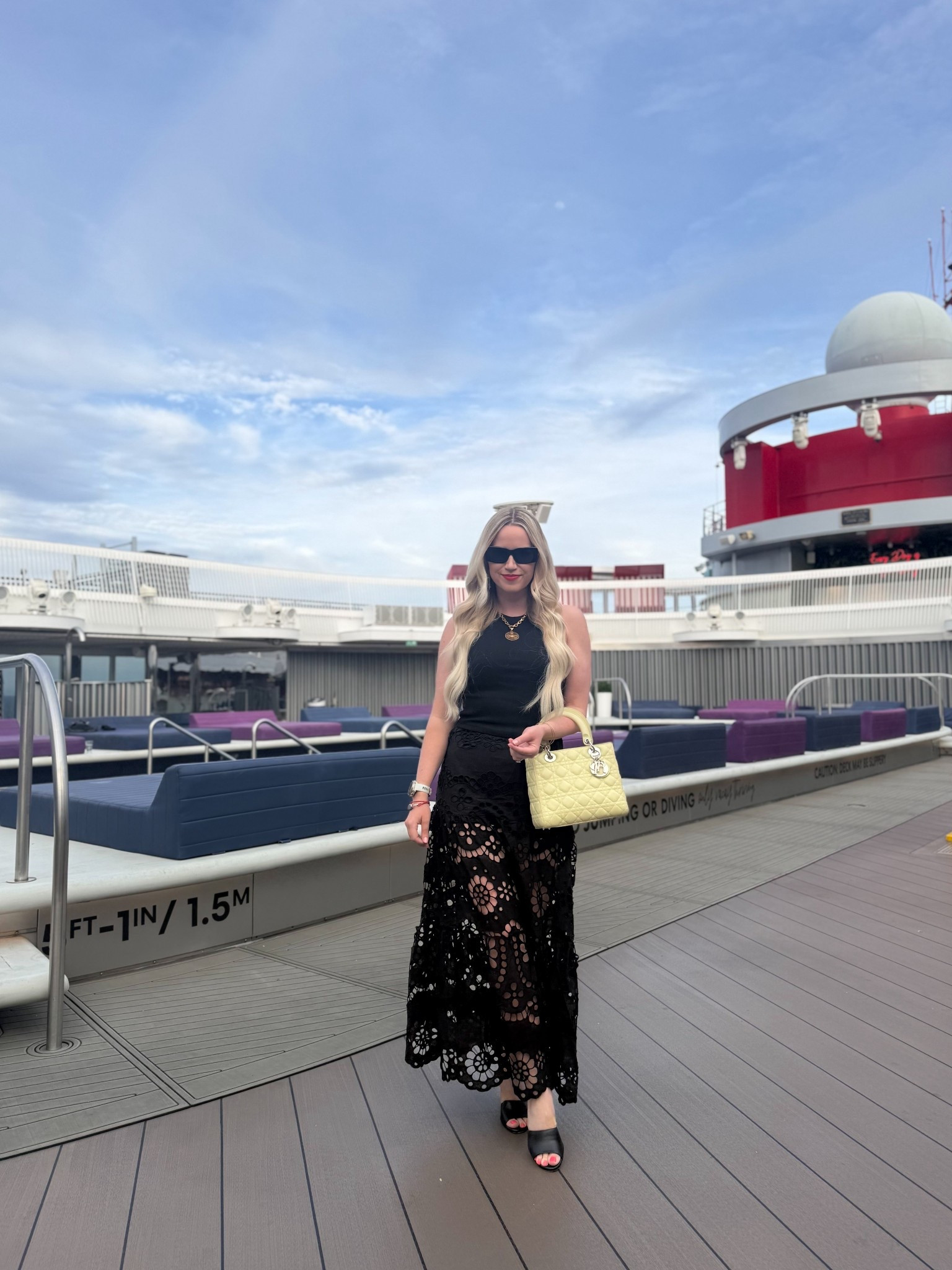 Love this tank and maxi skirt combo for a comfy, yet elevated vacation fit!

My code SHAY35 will get you 35% off this skirt and other summer staples from Vici Collection 🖤

Tank: Small
Skirt: Small

Maxi Skirt | Eyelet | Lace Maxi Skirt | Summer Style

#LTKSeasonal #LTKootd #LTKTravel