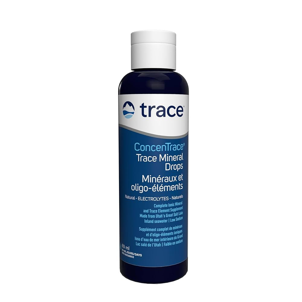 Trace Minerals ConcenTrace Drops | Full Spectrum Minerals | Ionic Liquid Magnesium, Chloride, Pot... | Amazon (CA)