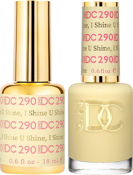 DND Gel Polish Set, Yellow Collection, UV/LED GelPolish and Air Dry Nail Lacquer, Matching Chip-F... | Amazon (US)