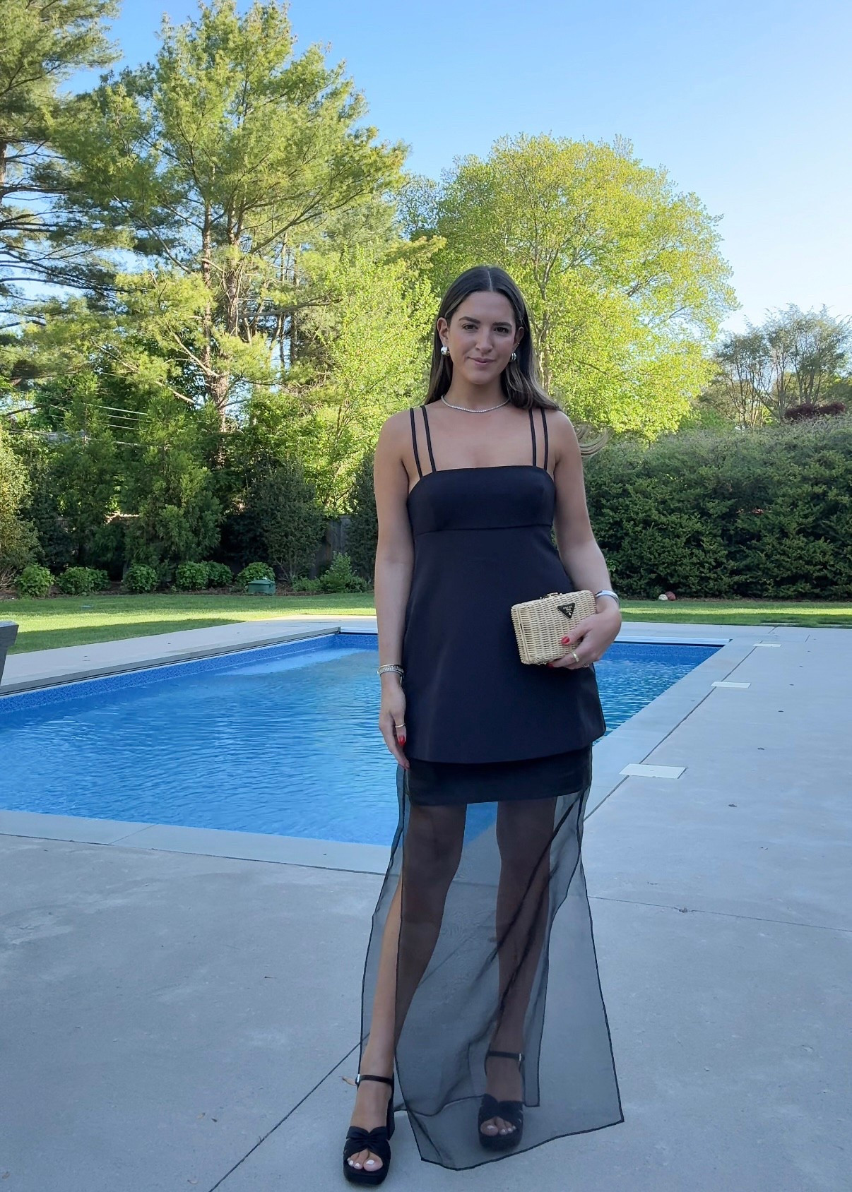 Wedding guest dress 
Black dress 
Spring wedding guest dress 

#LTKStyleTip #LTKSeasonal