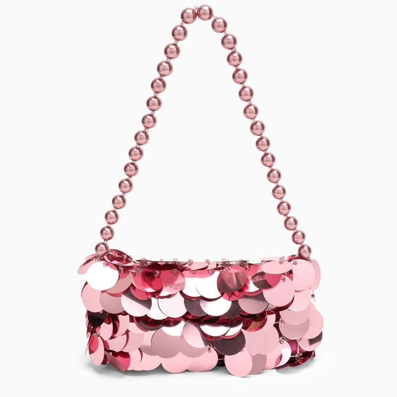Pink sequin bag | The Double F